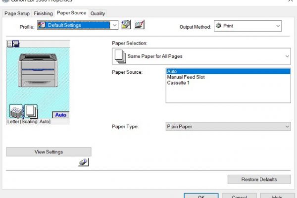 cách in màu trong CAD 6
