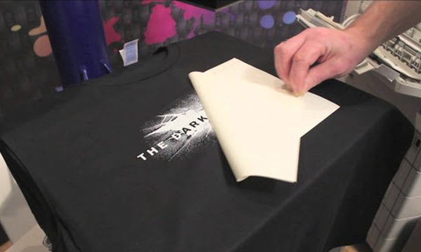 sử dụng giấy in chuyển nhiệt